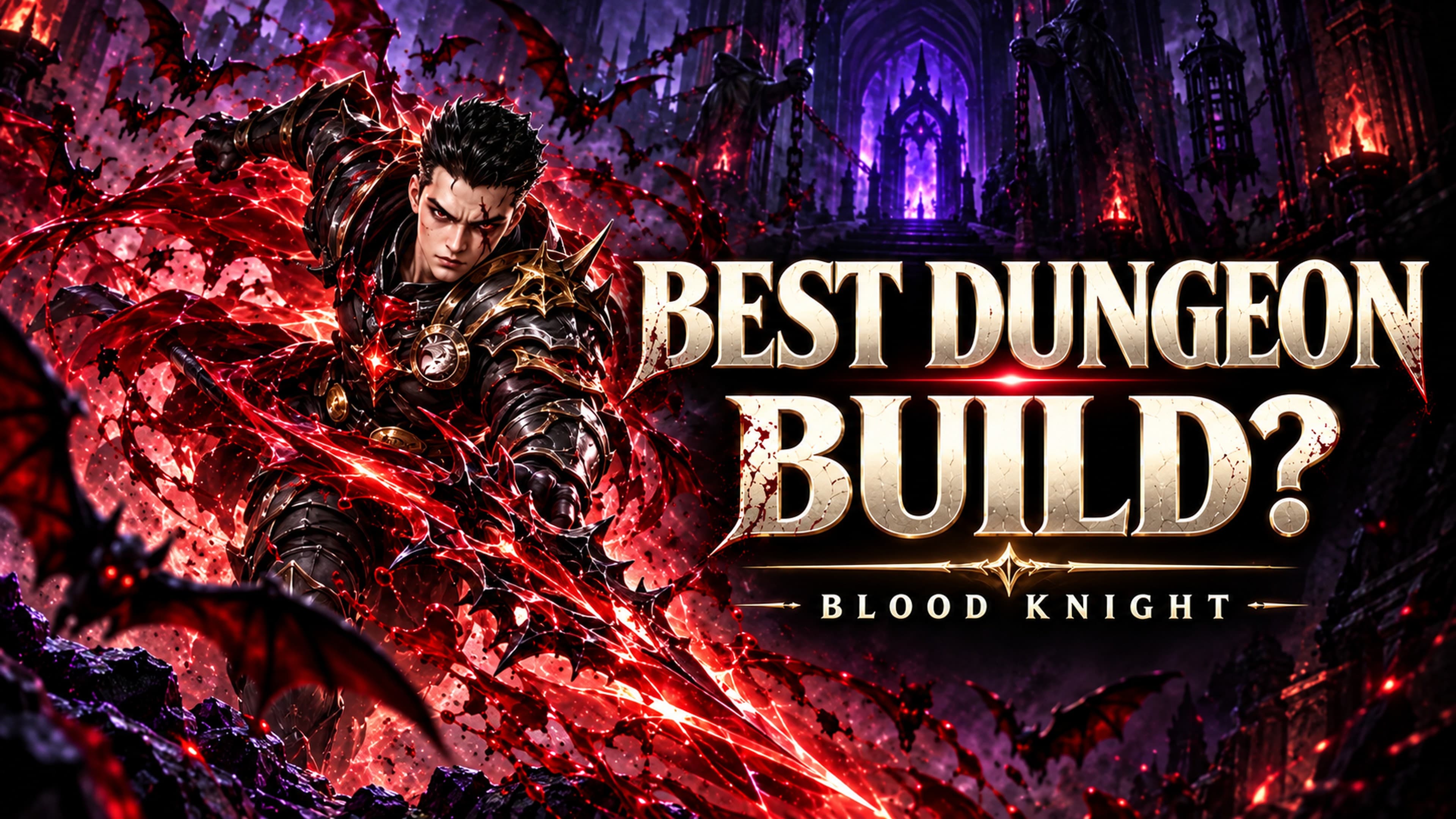 Blood Knight dungeon build video artwork